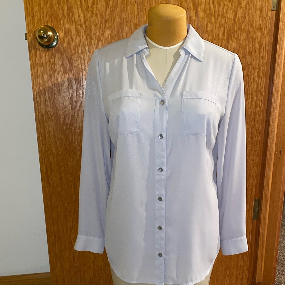 Christopher & Banks grey long shirt - Medium